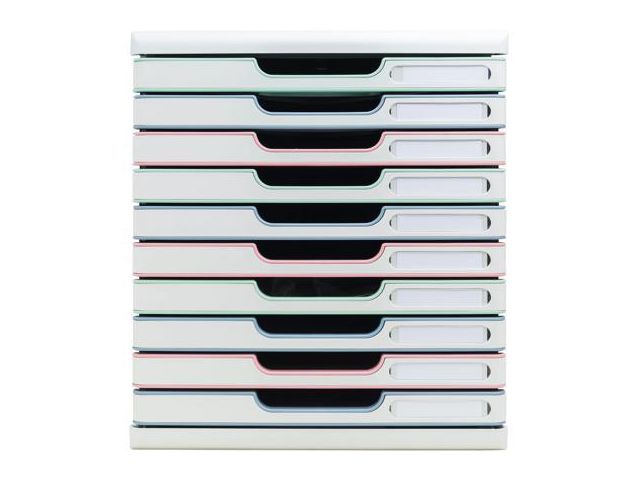 Blankettbox Modulo A4 Autentik 10låd vit