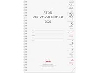 Stor Veckokalender refill 2026
