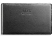 Veckokalender 2026 skinn svart