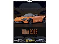 Väggkalender Bilar 2026