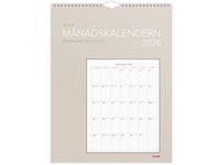 Väggkalender Stora Månadskalendern 2026