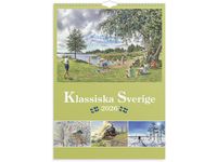 Väggkalender Klassiska Sverige 2026