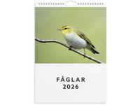 Väggkalender 2026 Fåglar