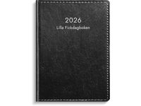 Lilla Fickdagboken 2026 konstläder svart