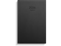 Dagbok 2026 konstläder svart