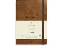 Liten Veckokal. Forma Deluxe 2026 brun