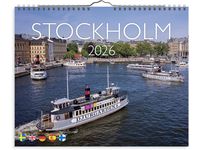 Väggkalender Stockholm 2026