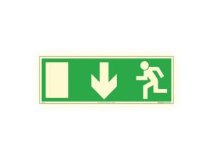 Nödutrymning rak Supernova AFS 420x148mm