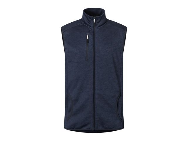 Fleeceväst MATTERHORN Croz blå mel 2XL