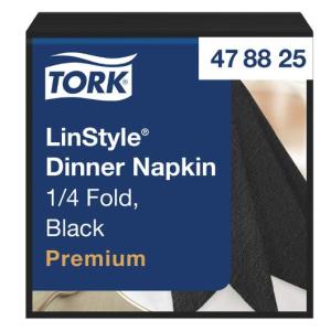 Servett TORK LinStyle svart39x39cm 50/fp