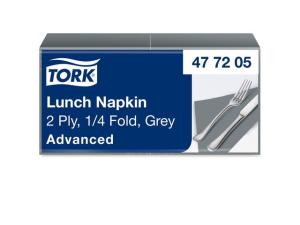Servett TORK Lunch 2-lags grå 200/fp