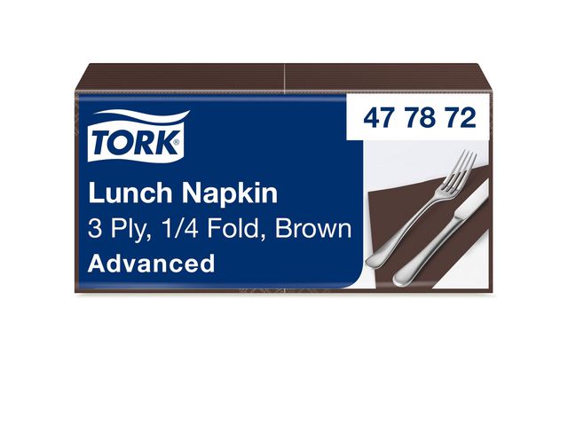 Servett TORK Lunch 3-lags brun 150/fp