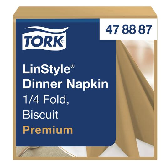 Servett TORK LinStyle beige39x39cm 50/fp