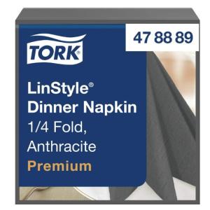 Servett TORK LinStyle antr 39x39cm 50/fp