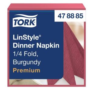 Servett TORK LinStyle vröd 39x39cm 50/fp