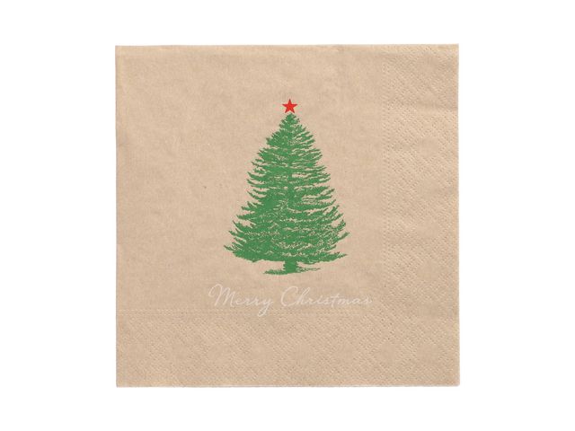 Servett Merry Chris 3-lags 33x33cm 20/fp