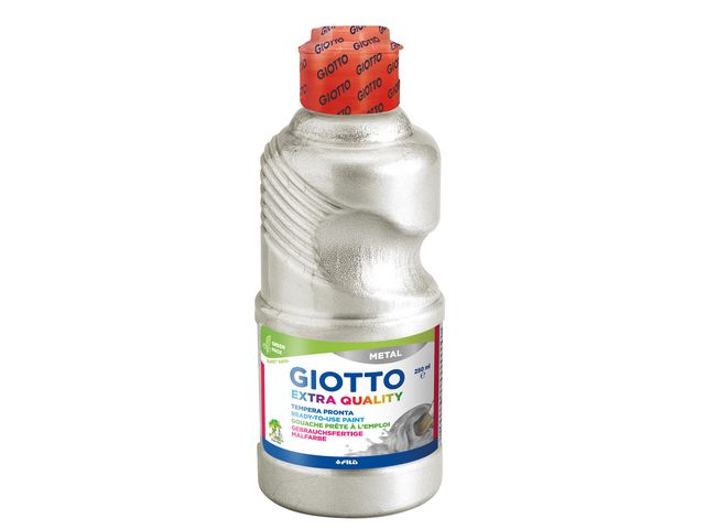 Färg GIOTTO metall silver 250ml