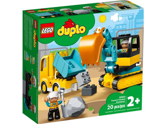 Lastbil o grävmaskin LEGO DUPLO 20delar