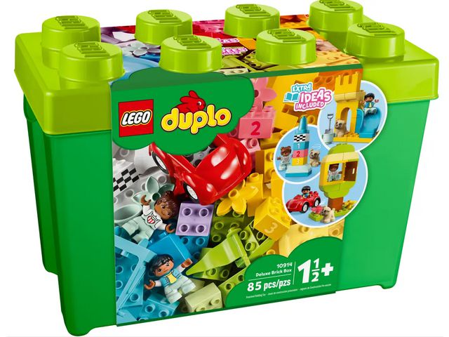 Klosslåda deluxe DUPLO-LEGO 85 delar