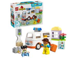 Ambulans och förare DUPLO-LEGO 19 delar