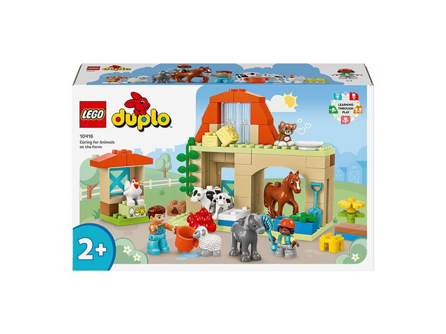 Djur på bondgården DUPLO-LEGO 74 delar