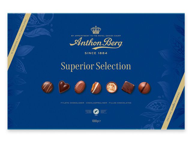 Choklad ANTHON BERG Superior ask 1kg