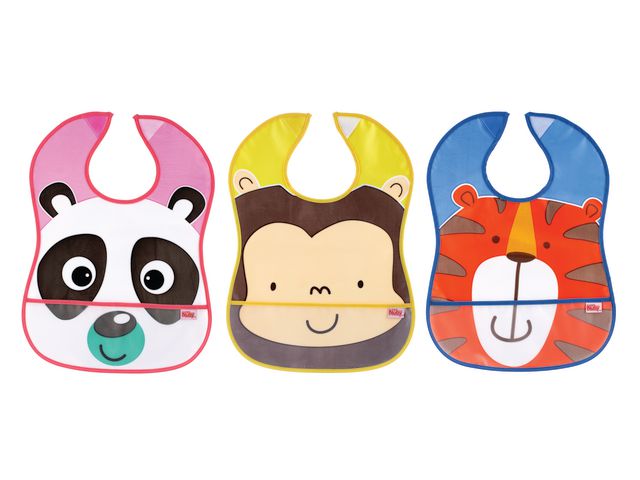 Haklapp med spillficka mjuk