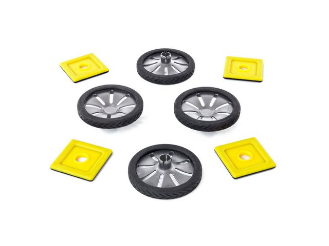 Polydron Magnetiskt hjulset 8/fp