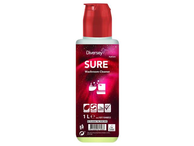 Sanitetsrent SURE Washroom Cleaner AC 1L