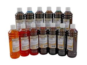 Flytande akvarellfärg 500 ml svart