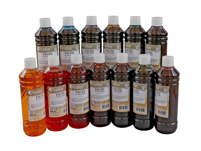 Flytande akvarellfärg 500 ml vit