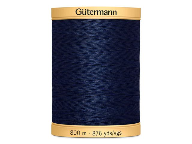 Sytråd Gütermann bomull 800m blå