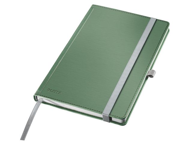 Ant.bok LEITZ Style A5 H linj 80bl grön