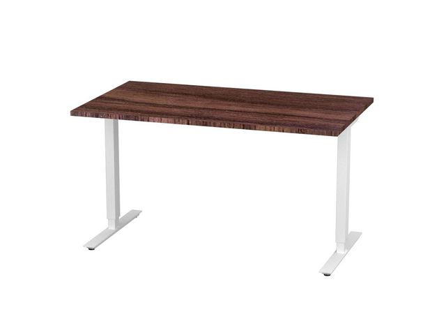 Bord höj/sänk Basic 1400x800 valnöt/vit