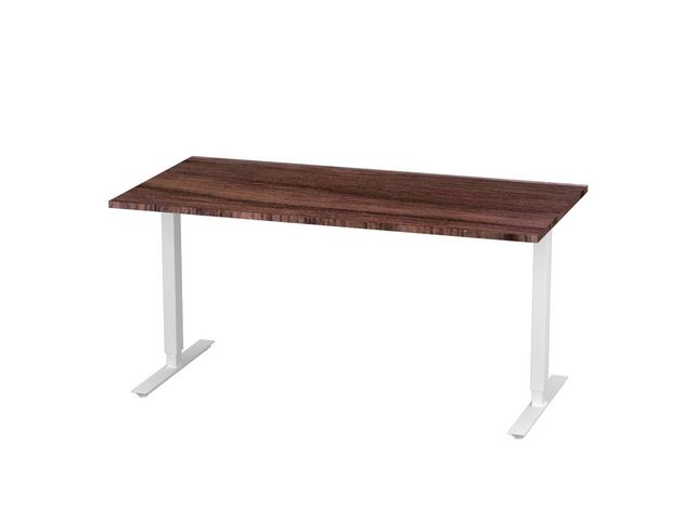 Bord höj/sänk Basic 1600x800 valnöt/vit