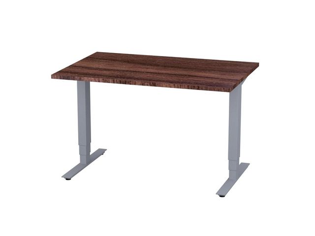 Bord höj/sänk Pro 1200x800 valnöt/silver