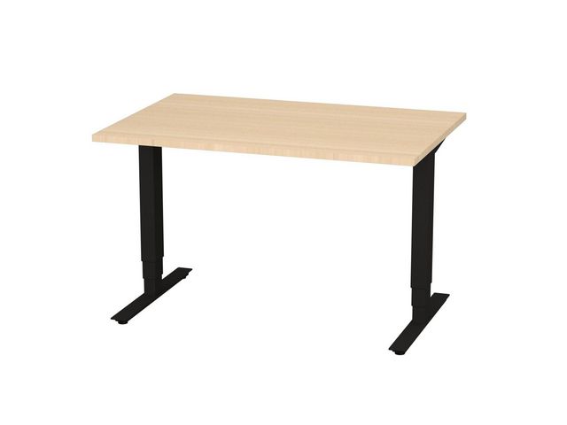 Bord höj/sänk Pro 1200x800 björk/svart