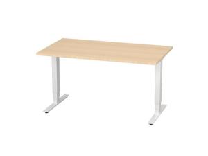 Bord höj/sänk Pro 1400x800 björk/vit