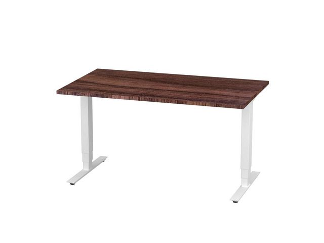 Bord höj/sänk Pro 1400x800 valnöt/vit