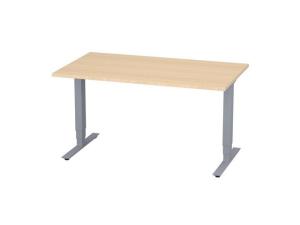 Bord höj/sänk Pro 1400x800 björk/silver