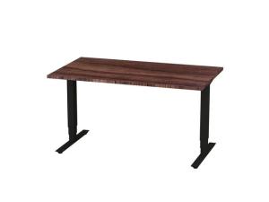 Bord höj/sänk Pro 1400x800 valnöt/svart