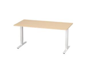 Bord höj/sänk Pro 1600x800 björk/vit