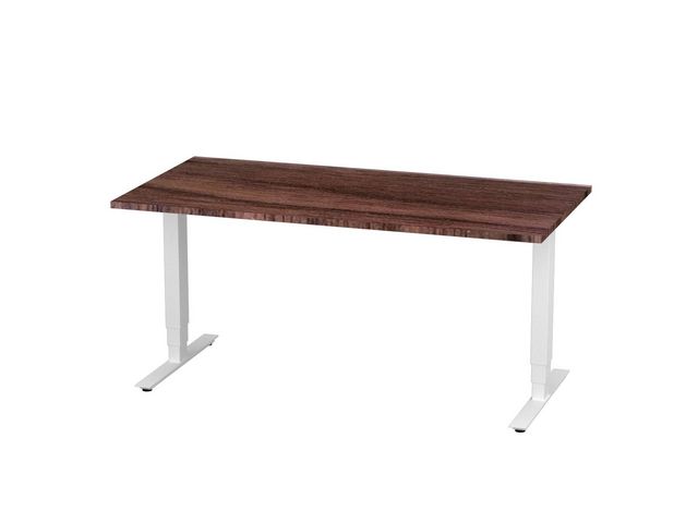 Bord höj/sänk Pro 1600x800 valnöt/vit