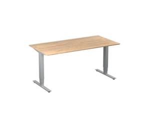 Bord höj/sänk Pro 1600x800 ek/silver