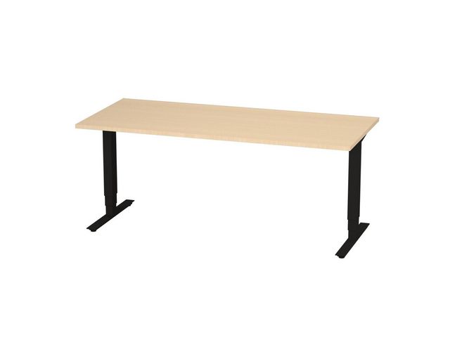 Bord höj/sänk Pro 1800x800 björk/svart