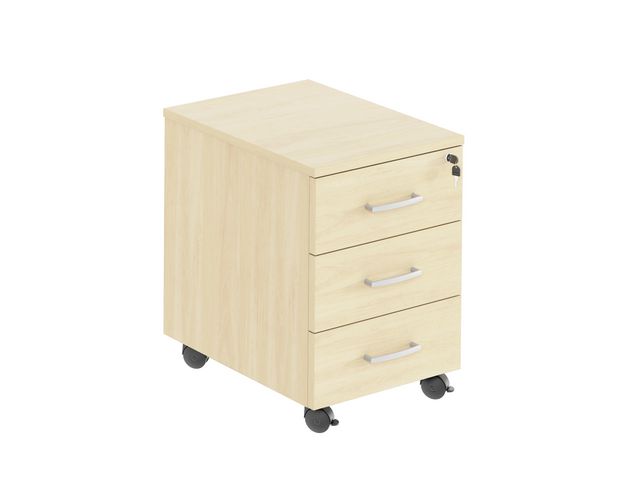 Hurts mobil 3 lådig, djup 450mm björk