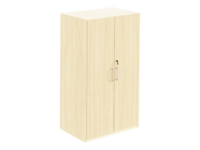 3xA4-hylla med dörrar björk