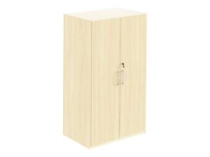 3xA4-hylla med dörrar björk