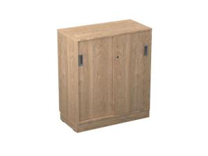 Skjutdörrskåp 2xA4 800 mm ek