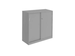 Skjutdörrskåp 2xA4 800 mm grå
